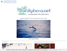 Tablet Screenshot of bordighera.net